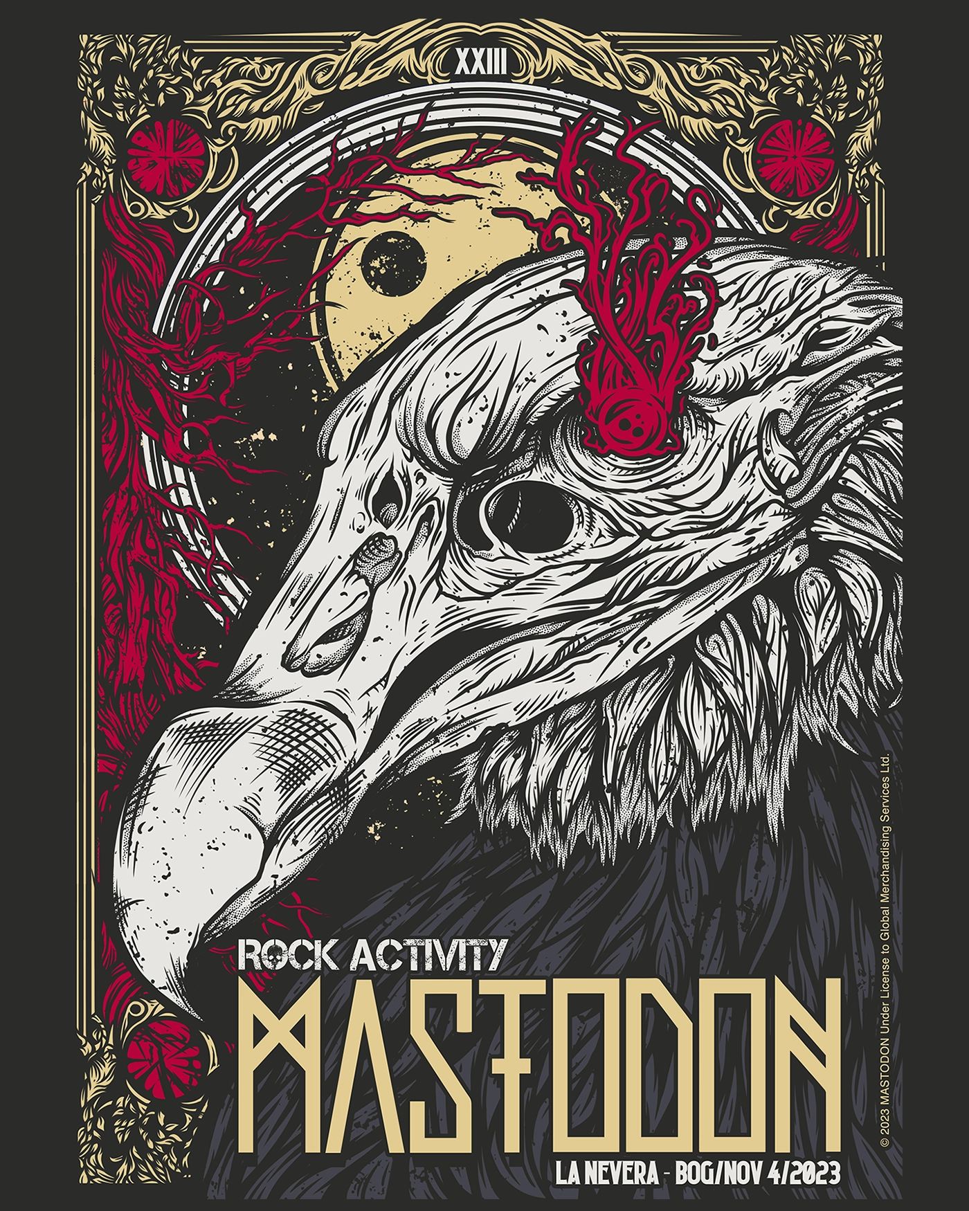 MASTODON – MERCH LAUNCH POSTER