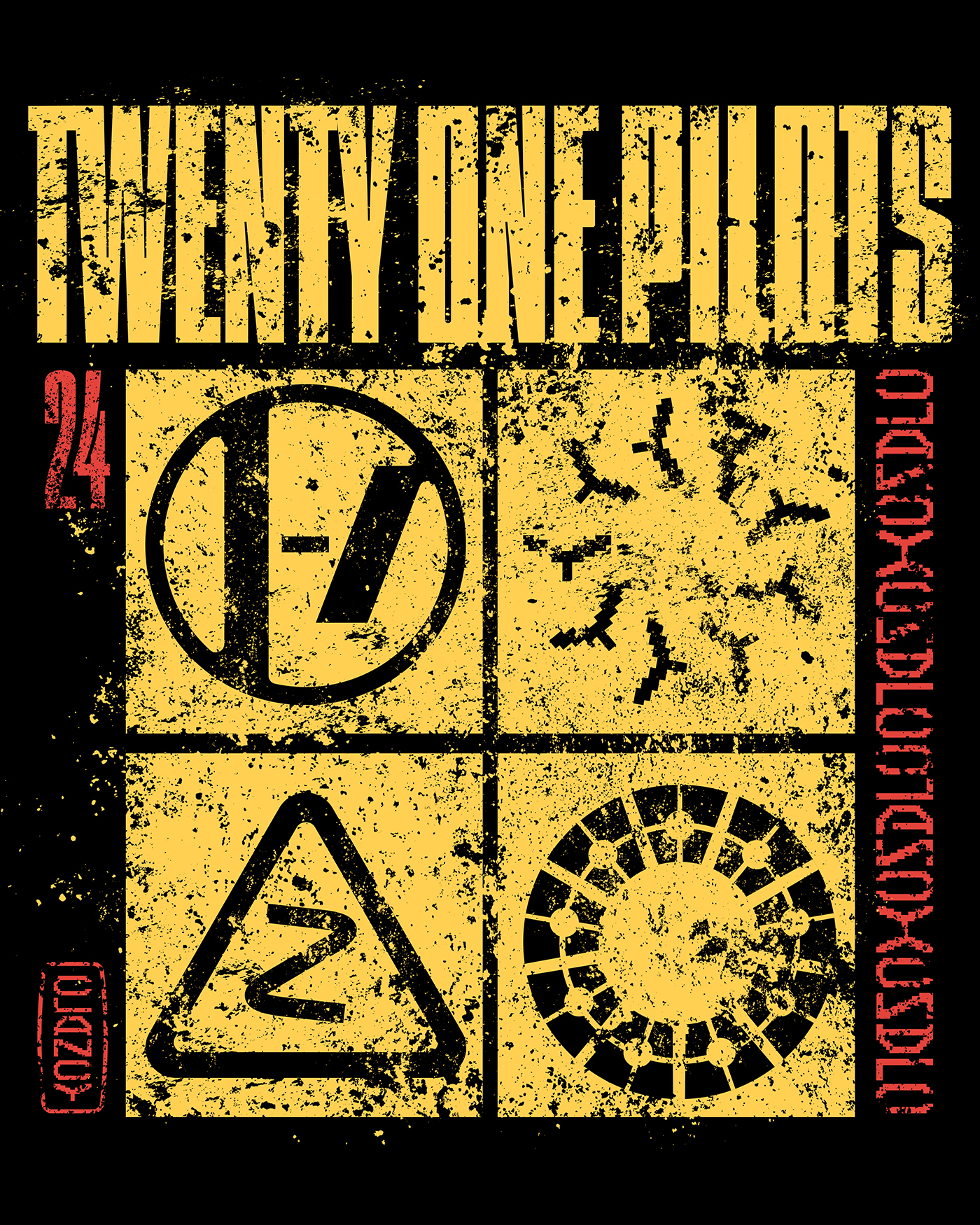 TWENTY ONE PILOTS – SQUARE